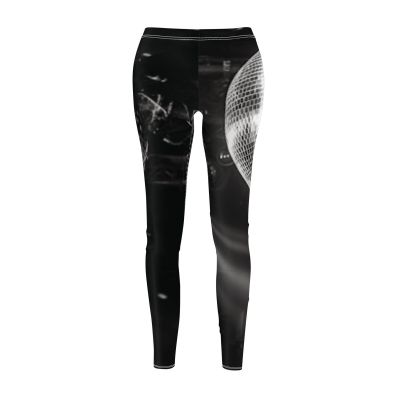 Disco Ball Leggings, Womens Fashion, Lounge Pants, Shiny Pants, Casual Wear, Cut